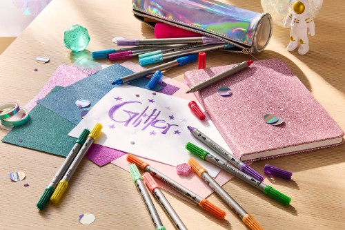 151108_Glitter double-ended felt-tip pens, set of 20_PS_Office.jpg