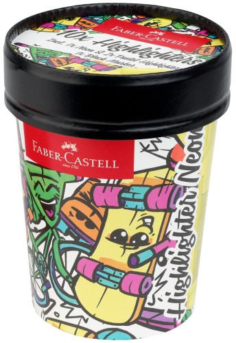 254695 Textliner Superfluorescent Ice cream cup Highlighter, 10ct_PM1_Office.jpg