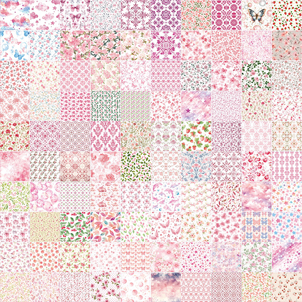BLOCZEK PAPIERÓW 8 X 8 CM, 100 KARTEK - ROSE MIST-1.jpg