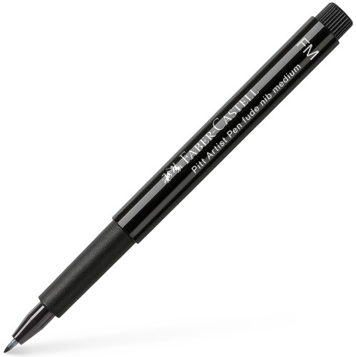 167894_Pitt Artist Pen Fude medium India ink pen, black_PM99_Office.jpg