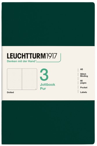 400699_LT1917_Jottbook_Pur_Medium_A5_ForestGreen_Dotted_Frontshot_2560px_144DPI_sRGB.jpg