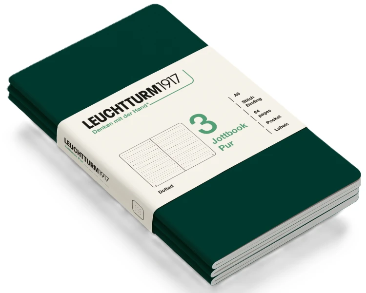 400723_LT1917_Jottbook_Pur_Pocket_A6_Dotted_ForestGreen_3er_Pack_2560px_144DPI_sRGB.jpg