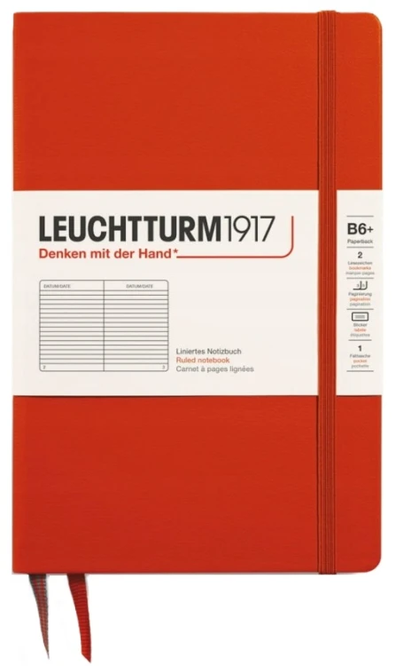 Notatnik-Leuchtturm1917-Paperback-B6-Twarda-Oprawa-Linie-Fox-Red.jpg