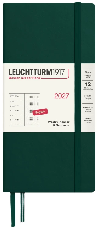 400267_LT1917_WKNB_Wallet_2027_EN_Dotted_HC_Forest_Green_Frontshot_2560px_144DPI_sRGB.jpg