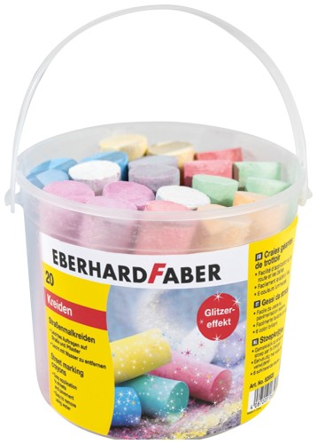 526520_Street marking crayons glitter plastic bucket of 20_PM1_Office.jpg