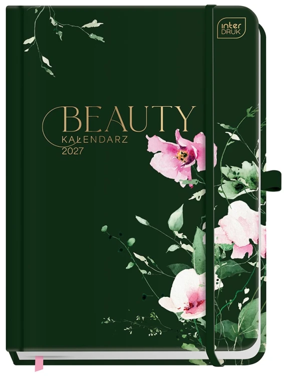 Kalendarz A5 192 Metallic Beauty z kieszonka SWEET PEAS 5902277396891.jpg