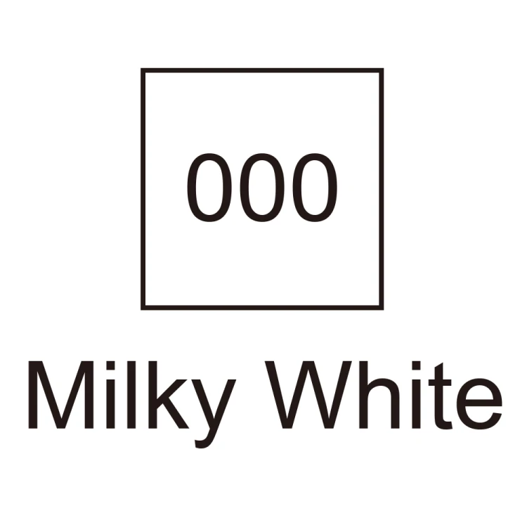 Kuretake ZIG Fudebiyori Pigment 000 Milky White CBK-55P-000_01.jpg