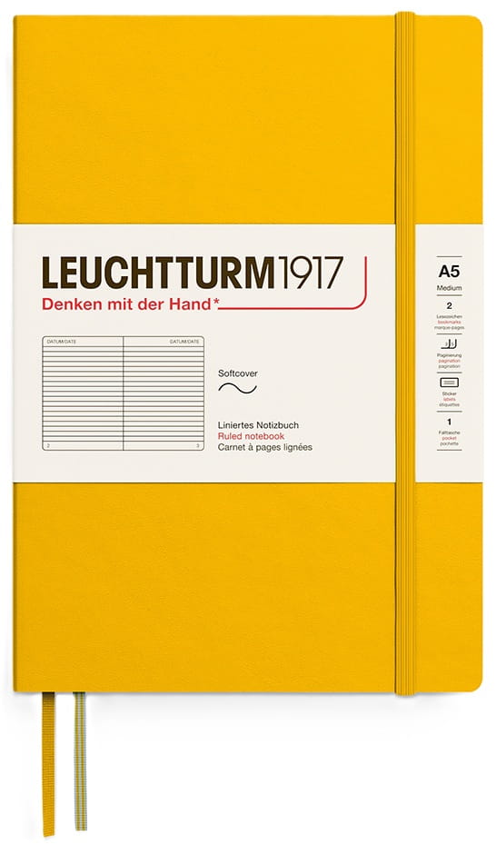 374001_LT1917_NB_Medium_A5_SC_ohne_DG_Frontshot_liniert_Sunflower_144dpi_RGB.jpg