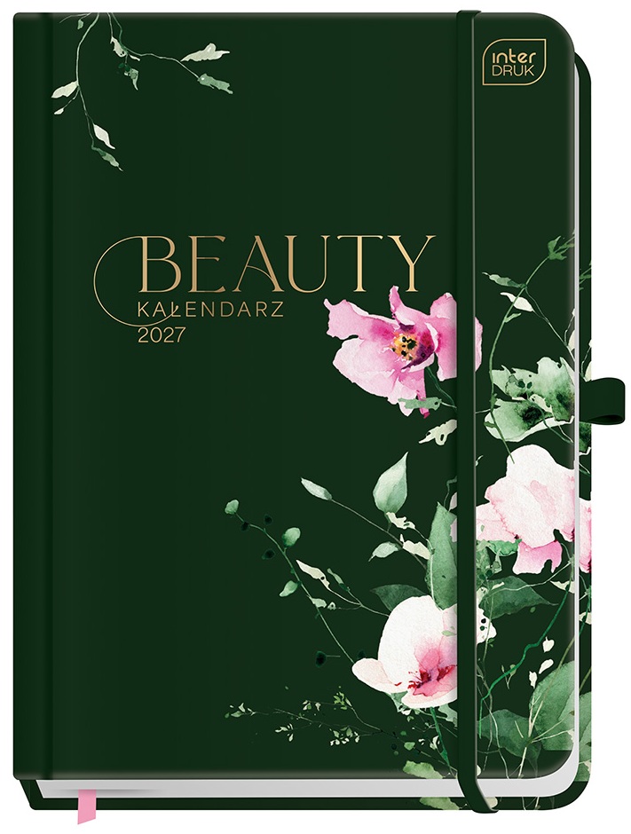 Kalendarz A5 192 Metallic Beauty z kieszonka SWEET PEAS 5902277396891.jpg