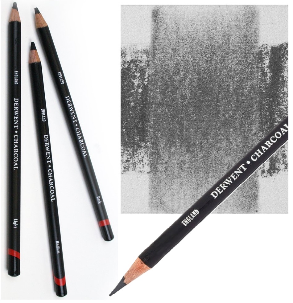 Derwent Charcoal Węgiel w kredce 36301 36302 36303r.jpg