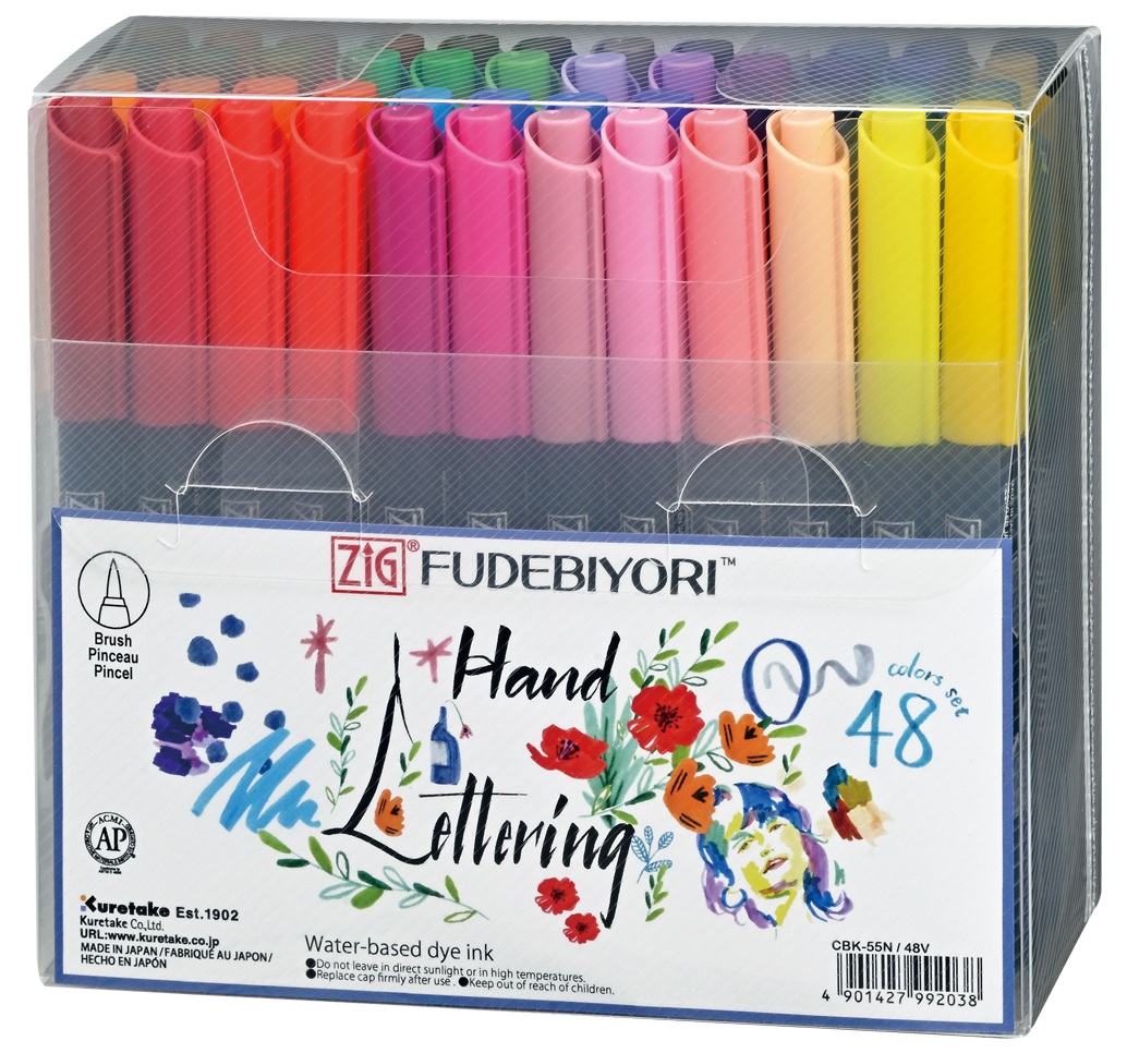 KURETAKE ZIG FUDEBIYORI - 48 kolorów CBK-55N-48V opakowanie.jpg